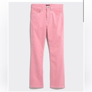 Vineyard Vines Mid-Rise Kick Flare Corduroy Pants Pink Womens Size 29